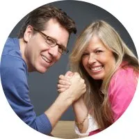 Drs. Les and Leslie Parrott. NY Times best selling authors of SYMBIS (Saving Your Marriage Before It starts) and Good Fight recommend Dan and Danielle Macaulay's married up date night event