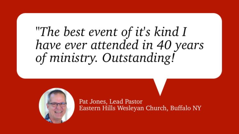 The best marriage event I have ever attended quote - Pat Jones