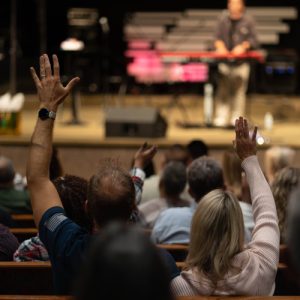 Married Couples worshiping at a Married Up Date